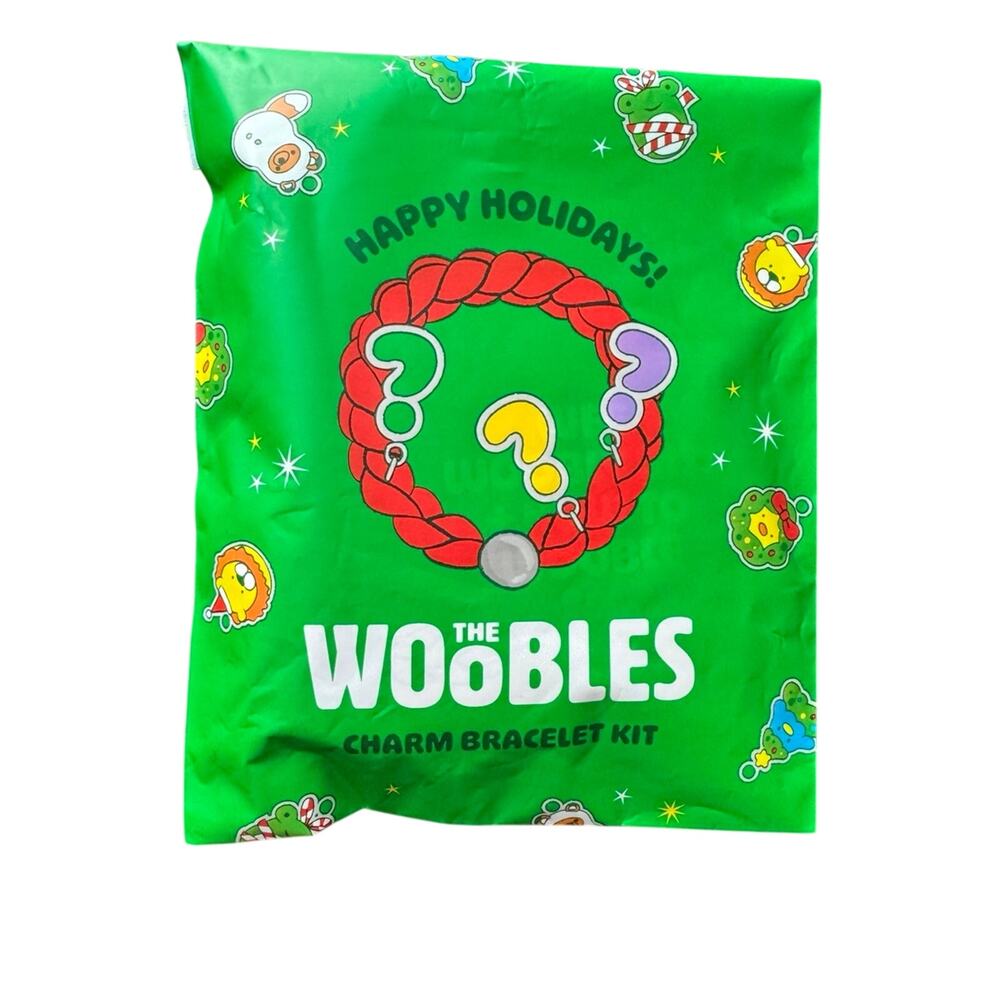 *Holiday Edition* Woobles Happy Holiday Friendship Mystery Charm Bracelet Kit